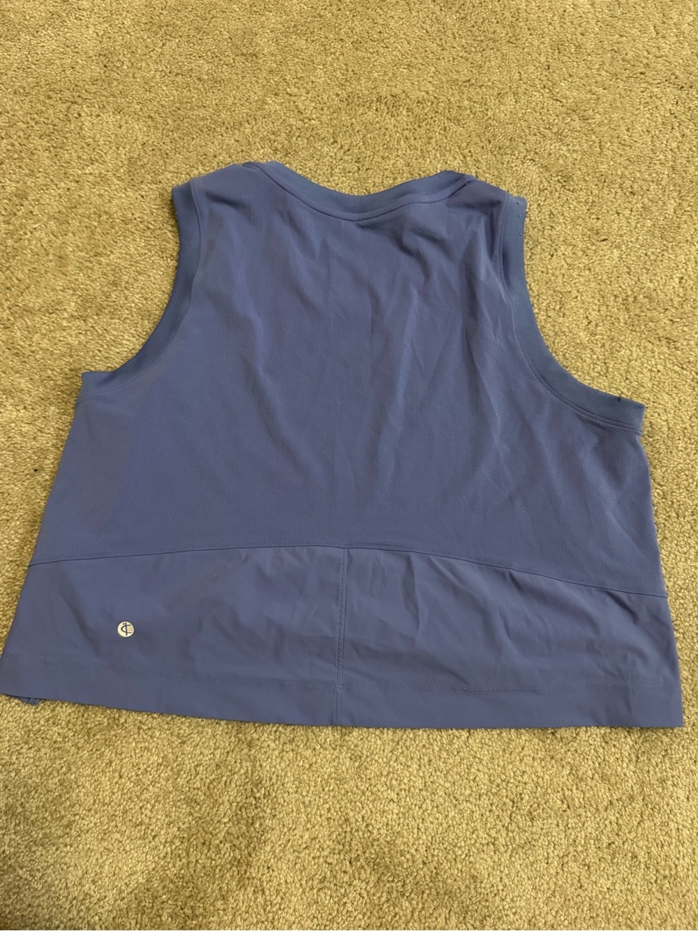 Colorfulkoala Sleeveless Workout Tank Top - Slate Blue - Picture 2 of 4